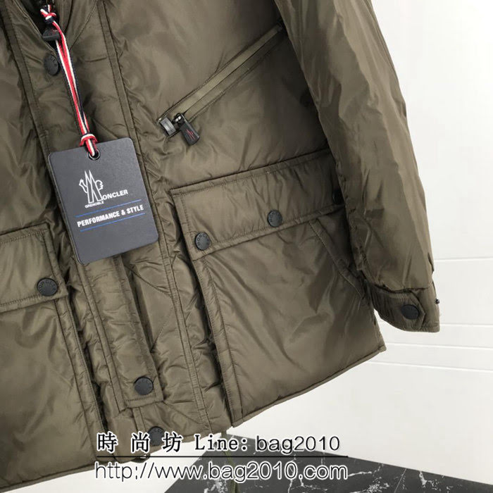 MONCLER蒙口 2018最頂級 中長款 男款羊羔毛領 超保暖防水 冬季羽絨服外套 ydi1903